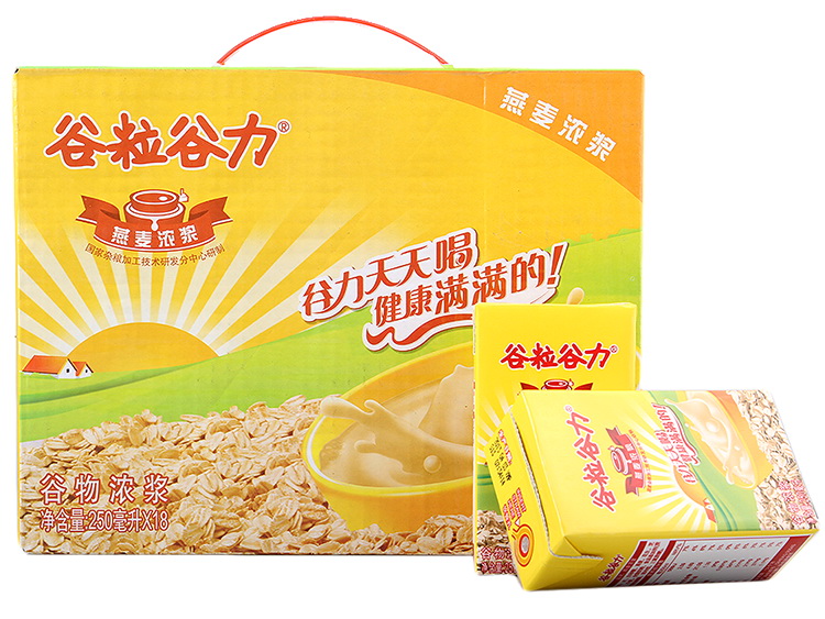 惠尔康谷粒谷力燕麦浆250ml*18
