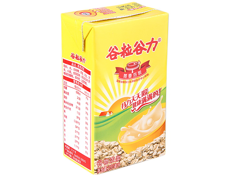 惠尔康谷粒谷力燕麦浆250ml*18