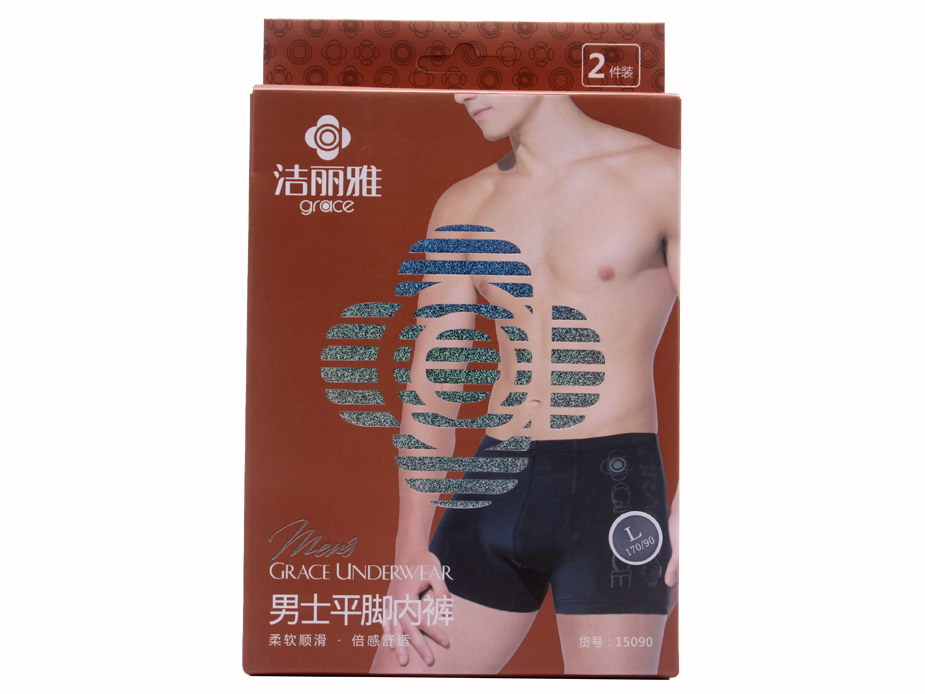 洁丽雅 <em>男士平角内裤</em>15090(<em>盒装</em>) - 吉象超市 -