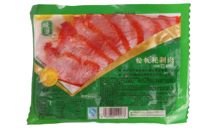 "绿进"秘制松板秘制肉(猪颈肉)400g