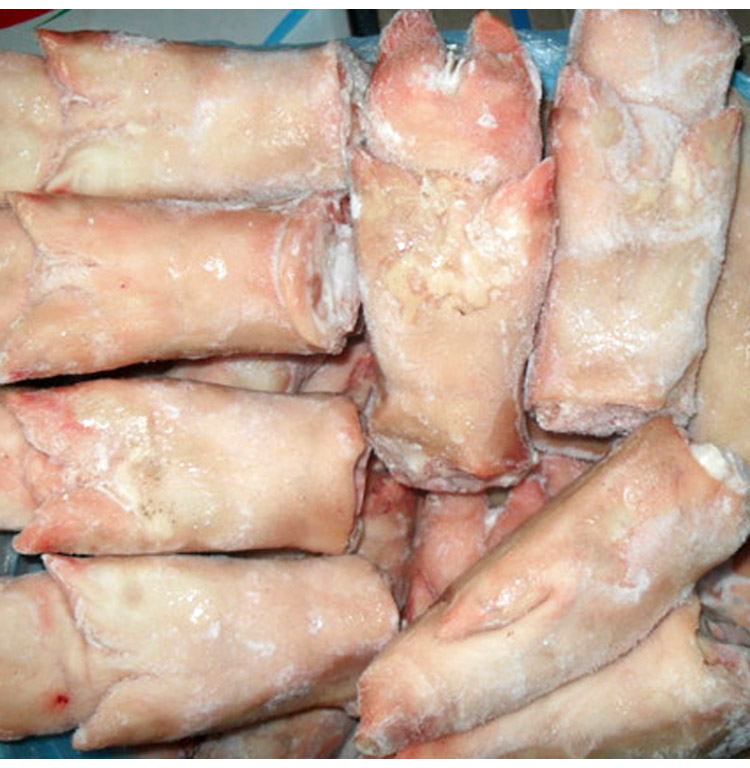 冷冻七寸猪手前脚含冰量约5