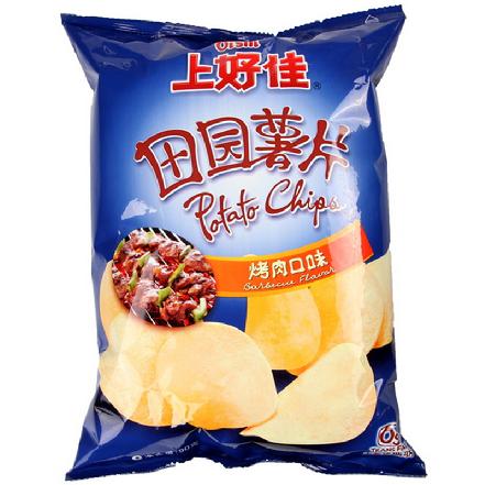 "上好佳"薯片烤肉味80g