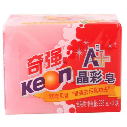 奇强a3 晶彩皂-红228g