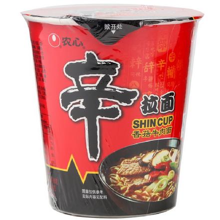 "农心"辛拉面杯装泡面72g