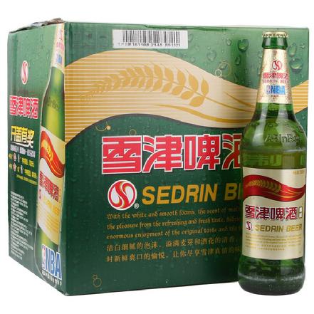 "雪津"啤酒精制9度580ml*12瓶