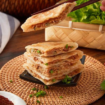 【最便宜】“安井”酥皮黑椒牛肉馅饼，面皮酥脆馅厚汁 （3片/包）