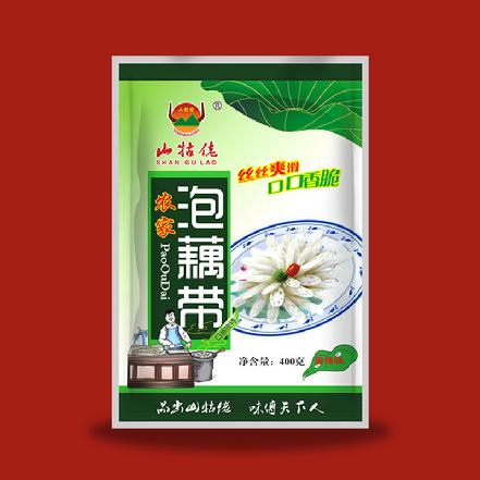 【洪湖特产】“大同湖”农家泡藕带400g