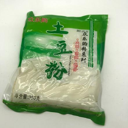 【爽滑劲道】“众乐购”土豆粉350g     