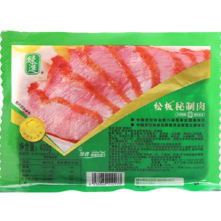 绿进松板秘制肉400g (冻品)