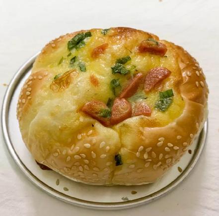 周三送货【当日烘焙】“八市惠源面包店”香葱包（3个/袋）