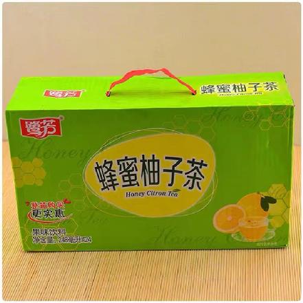 【蕞便宜】“鹭芳”蜂蜜柚子茶248ml*24盒      