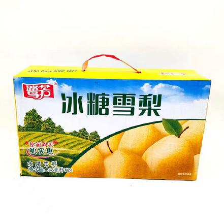 【蕞便宜】“鹭芳”冰糖雪梨饮料248ml*24盒 