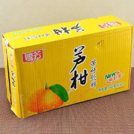 【底价，全国买贵补差】“鹭芳”芦柑果味饮料248ml*24盒