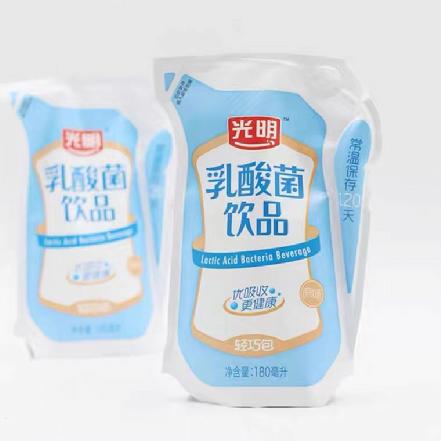 【比别人便宜】“光明”乳酸菌饮品（原味）180ml*12包