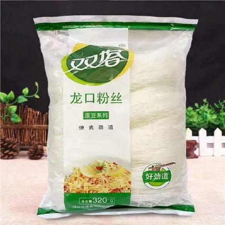 【传统老味道】“双塔”龙口粉丝320g,弹爽劲道，久煮不粘