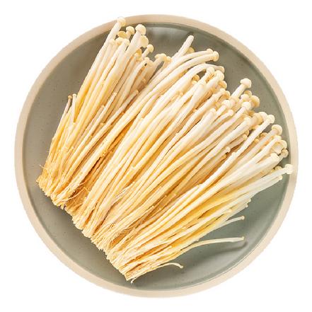 周一送货【优质食材】“好预灶”黄金针菇200g（1组=2包）， 黄金针菇菌盖软滑，菌柄脆嫩，菇体饱满，