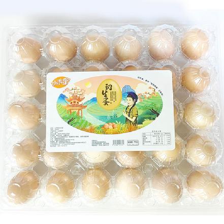 【正宗散养走地鸡】【蛋黄饱满】“小乖蛋”初生蛋(30枚，≥1200g)蛋白清澈稠密，蛋黄绵密厚实