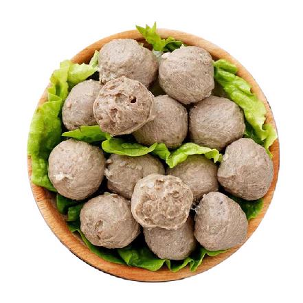 周四送货【新鲜现做】【一口爆汁】手工潮汕牛肉丸约250g，采用每日新鲜到货黄牛肉，每日制作更新鲜，