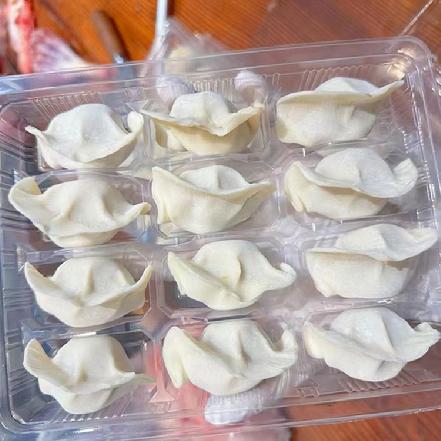 【新鲜现做】手工猪肉玉米水饺约250g（12粒）