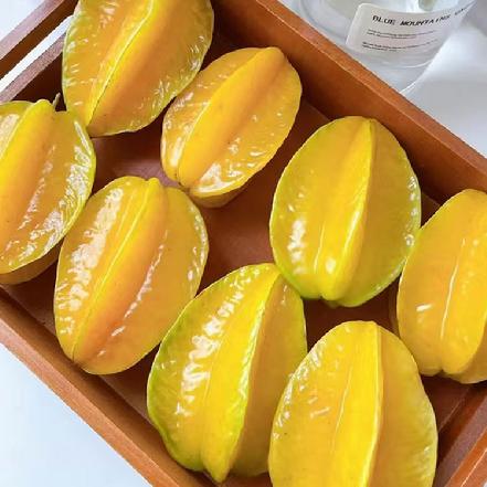 【秒杀】【树上熟】云霄下河树上熟杨桃中大果，成熟即采摘，清甜多汁，杨桃边有轻微磕碰，属正常现象
