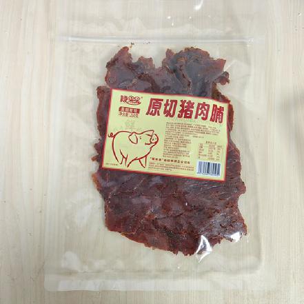 【特别大】【特别好吃】粳果果·原切猪肉铺黑胡椒味250g，肉眼可见的猪肉纹理