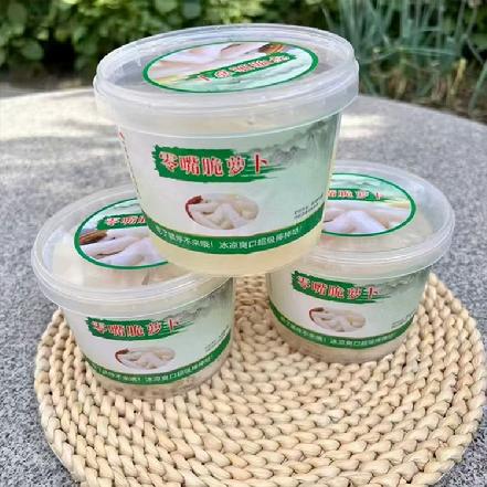 【知名小吃】【纯手工秘制】零嘴脆萝卜500g（保证不含防腐剂，微辣脆香，好吃 ）
