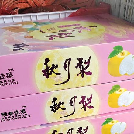 【新品秒杀】秋月梨礼盒装含箱约8.8斤，清甜可口，甘甜