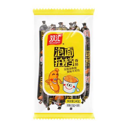 【蕞便宜】“双汇”泡面拍档（30g*8支）