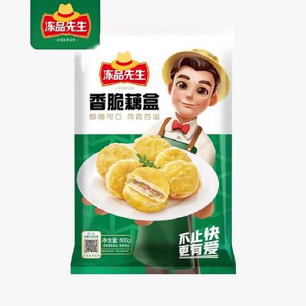 【美味简单】【性价比高】“冻品先生”香酥藕盒800g