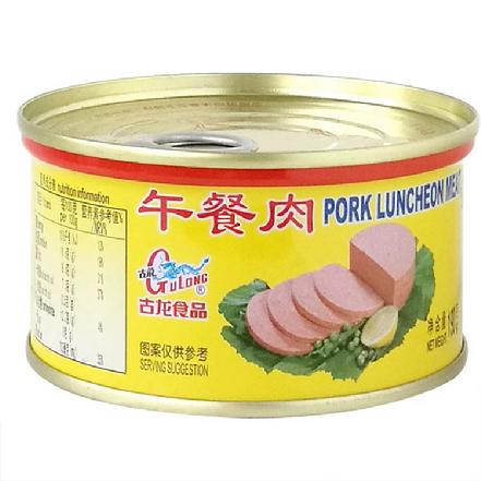 【蕞便宜】“古龙”午餐肉190g  
