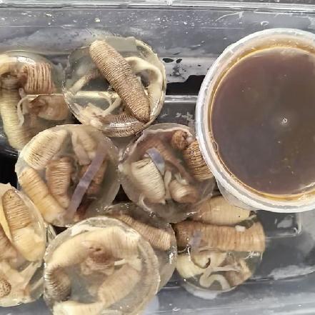 周四送货【特色小吃】安海土笋冻150g/袋（圆粒，约10粒/份）