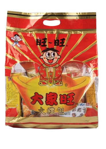旺旺大家旺大礼包480g 促销价:29.90/包